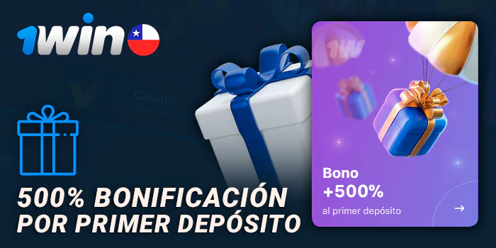 Consigue un bono de bienvenida al depositar en 1Win - hasta el 500%.
