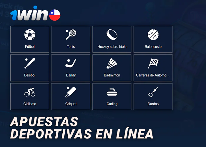 Tipos de deportes para apostar en 1Win para jugadores Chilli