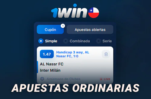 Cómo funcionan las apuestas simples en 1Win
