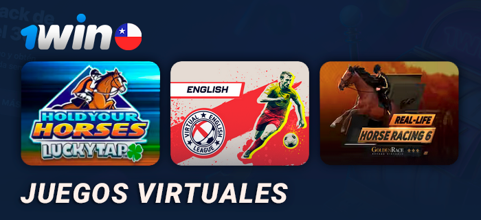 Deportes virtuales para apostar en el sitio web 1Win CL