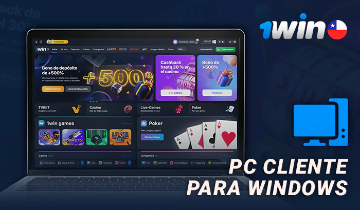 Jugar en el sitio web de 1Win por ordenador para jugadores de Chile