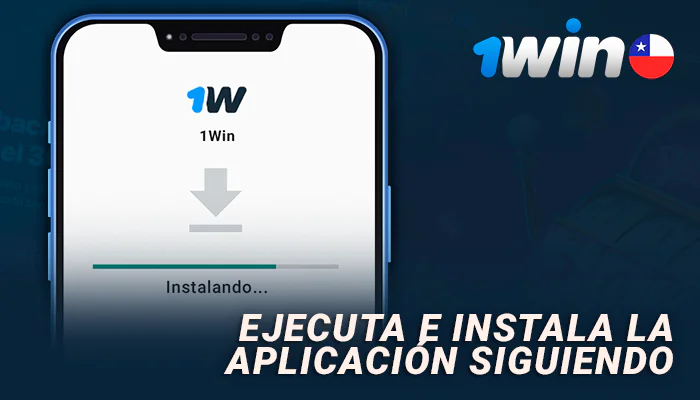 Proceso de instalación de la aplicación móvil 1win