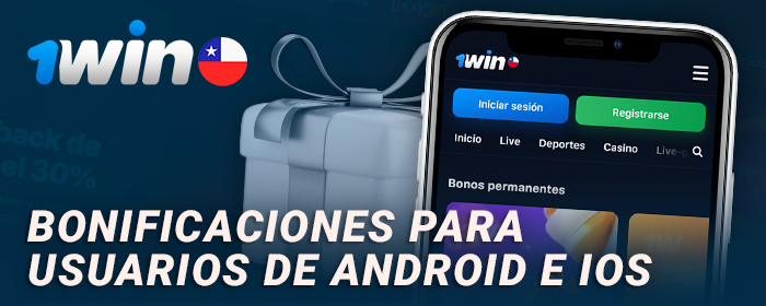 Ofertas de bonos para jugadores chilenos en la aplicación 1WIn