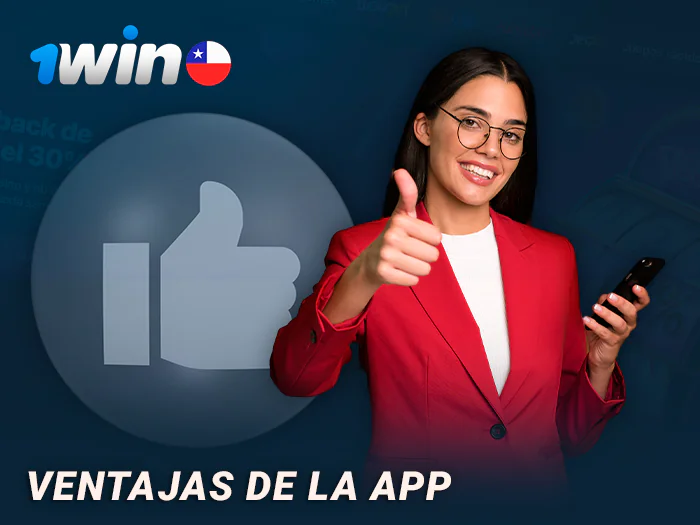 Cuáles son las ventajas de la aplicación 1WIn