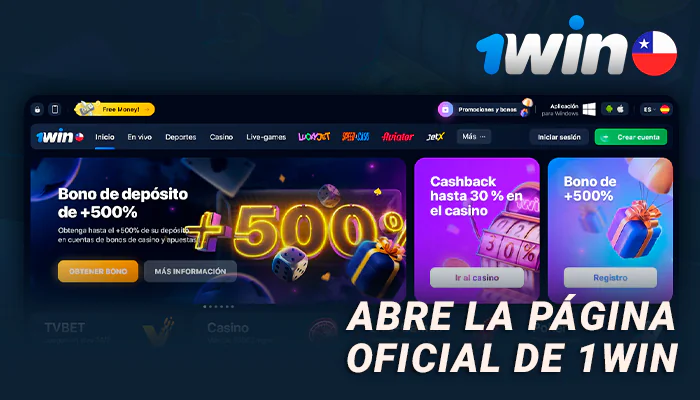 Ir al sitio de apuestas 1Win