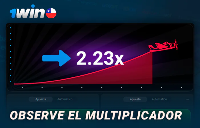 Comprueba el multiplicador de apuesta en el juego Aviator en 1Win