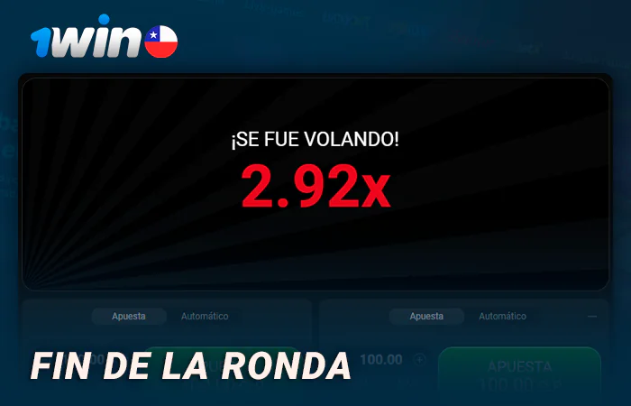 Espera a que termine la puja Aviator 1Win
