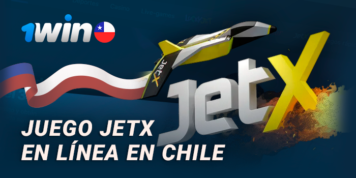 JetX en línea para jugadores 1Win de Chile