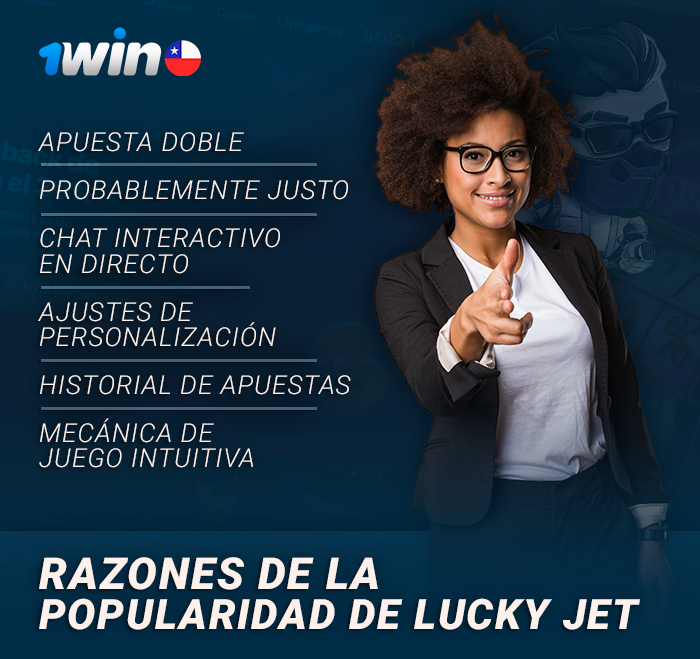 Por qué los jugadores de Chile eligen Lucky Jet en 1Win