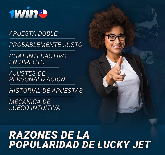 Por qué los jugadores de Chile eligen Lucky Jet en 1Win