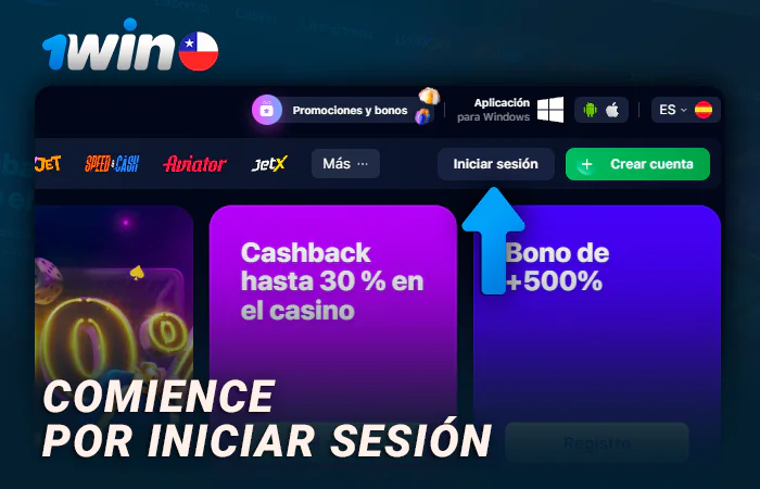 Autorízate en 1Win para jugar a Lucky Jet