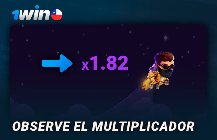 No pierdas de vista el multiplicador de Lucky Jet en 1Win