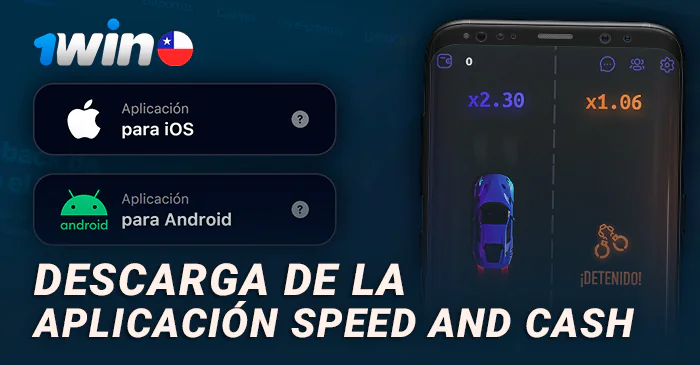 Aplicación 1Win para juegos Speed-n-Cash