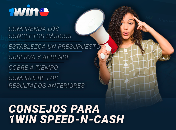 Consejos de juego Speed-n-Cash para jugadores 1Win de Chile