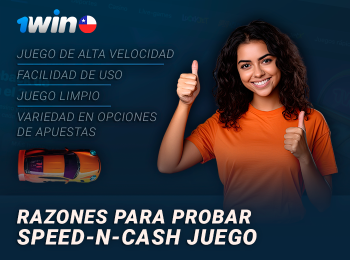Por qué los jugadores de Chile juegan a Speed-n-Cash en 1Win
