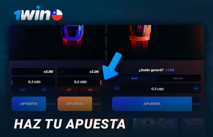 Determine el importe de su apuesta en Speed-n-Cash en 1Win