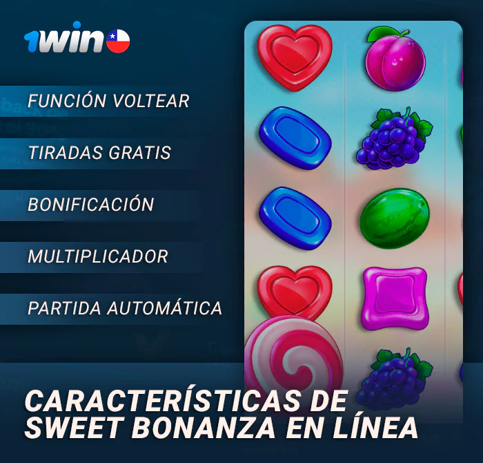 Qué tiene de diferente la tragaperras Sweet Bonanza de 1Win Casino